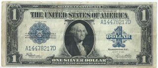 1923 $1 Silver Certificate - Speelman - White - Very Fine+ Fr 237 - Usa photo