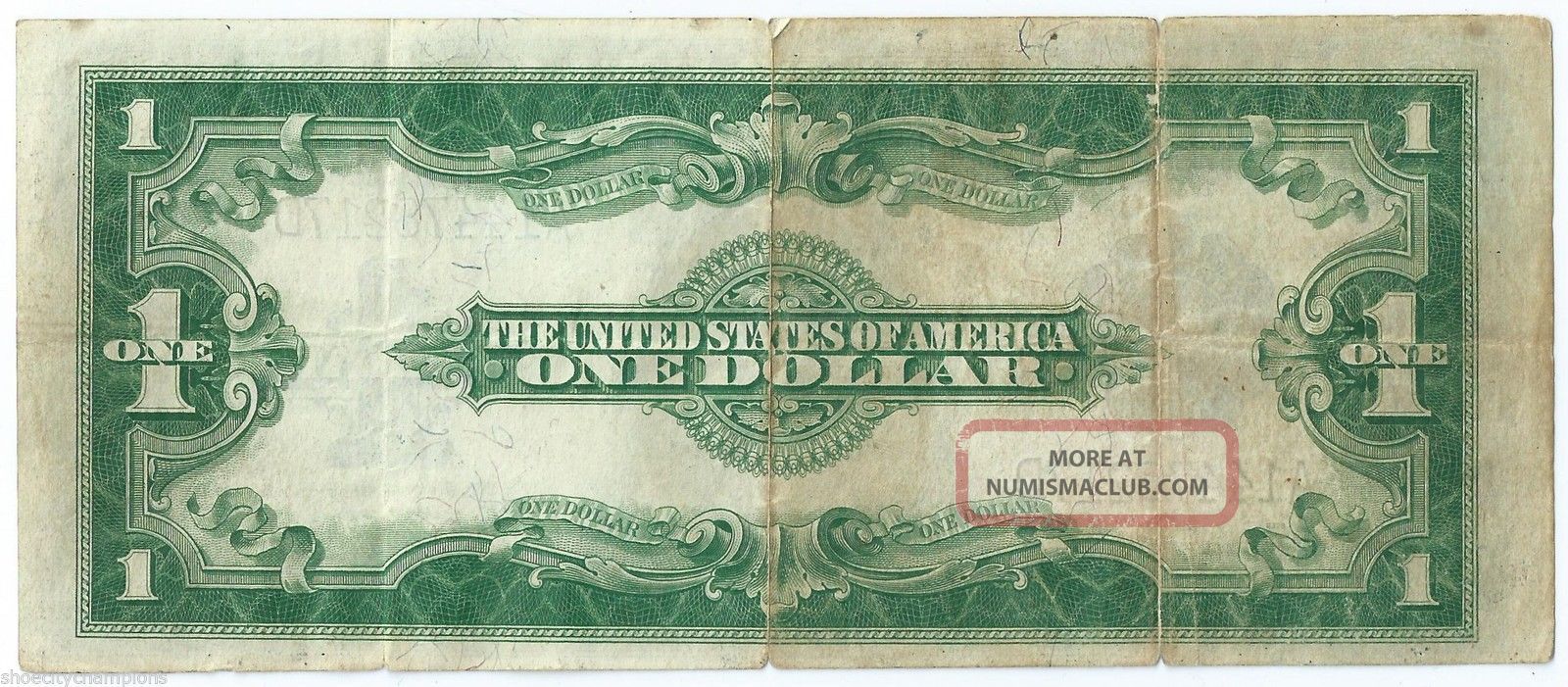 1923 $1 Silver Certificate Speelman White Very Fine  Fr 237 Usa