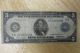 Large 1914 $5 Dollar Bill Federal Reserve Note Currency Old Paper Money No Junk Large Size Notes photo 2