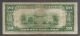 $20 1929 National Philadelphia Pa Brown Seal Jackson Old Us Paper Money Currency Small Size Notes photo 1