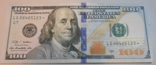 $100 Star Note Bill (s) photo