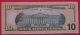 2004a $10 Star Note About Uncirculated Gl 08996433 Small Size Notes photo 1