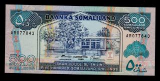 Somaliland 500 Shillings 1996 Ar Pick 6b Unc. photo