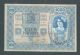 Yugoslavia 1000 Kronen Nd (1919 - Od 1902) Xf/au P10b (slovenian Text Stamp) Europe photo 2