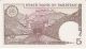 Pakistan P - 38,  5 Rupees,  Nd (1983 - 1984),  Error,  Unc. Paper Money: World photo 1