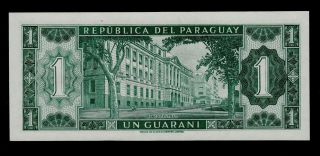 Paraguay 1 Guarani L.  1952 Pick 192 Unc. photo