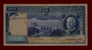 Portugal Angola 1000 Escudos 1970 P - 98 Vf++ See Scan (congo Malawi Nigeria) photo