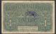 Romania (german Occupation Ww1) - 1 Leu 1917 Note/banknote Stamped - P M3 Rare Europe photo 1