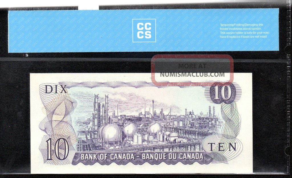 Canada 1971 $10 Replacement Bank Note Tl, Law - Bou, Unc - 62, B831