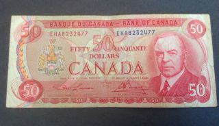 1975 Canada 50 Dollar Bank Note photo
