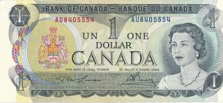 Canadian 1973 Uncirculated One Dollar Banknote photo
