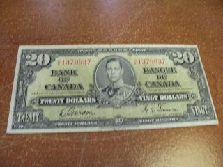 1937 $20.  00 Note - Gordon/towes photo