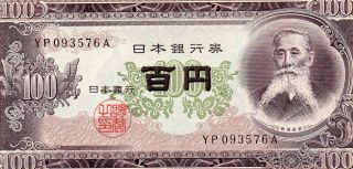 Billete De JapÓn De 100 Yen photo