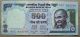 1997 - 2000 {blue/grey Gandhi Dandi Marching} Old 500 Rupees Bimal Jalan Rare Note Asia photo 1