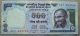 1997 - 2000 {blue/grey Gandhi Dandi Marching} Old 500 Rupees Bimal Jalan Rare Note Asia photo 3