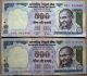 Sign - Dr.  C.  Rangarajan & Bimal Jalan Rare 500 Rupees Note {gandhi Dandi March} Asia photo 2
