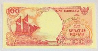 1992 Indonesia 100 Rupiah,  Unc photo