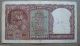 18/7/1962 { Half Tiger Face } Rs.  2 Two Rupees Rare P.  C.  Bhattacharya Brown Note Asia photo 2
