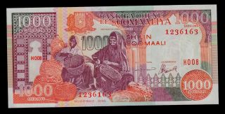 Somalia 1000 Shilin 1996 H008 Pick 37b Unc. photo
