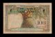 French Somaliland Djibouti 100 Francs (1952) Pick 26 Fine. Africa photo 1