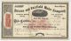 May 9 1866 Suisun & Fairfield Water Co. ,  Suisun City Solano County California Stocks & Bonds, Scripophily photo 2
