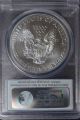 2014 Silver Eagle Pcgs Ms70 First Strike (d) Silver photo 1