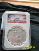 2014 Ngc Early Release Slabbed Ms69 S American Eagle Silver photo 1