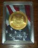 2004 24k Gold Plate American Silver Eagle 1 Troy Oz One Dollar Coin U.  S.  Flag Silver photo 1