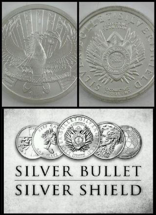 1oz Aries Sbss.  999 Gorgeous Silver Bullion Coin. photo