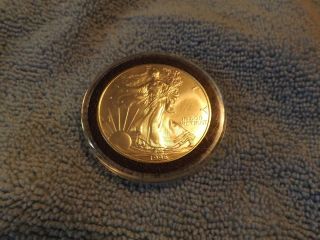 1996 American Silver Eagle Dollar 1 Oz Ungraded photo