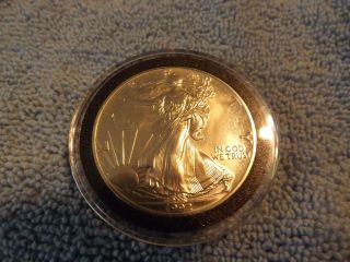 1992 American Silver Eagle Dollar 1 Oz Ungraded photo