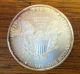 2010.  1oz.  999 Fine Silver Liberty Walking American Silver Eagle Dollar.  W - 3 Silver photo 1