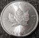 2014 Canadian Maple Leaf Silver Coin {bu} 1 Oz.  9999 Fine Silver Bullion Silver photo 1