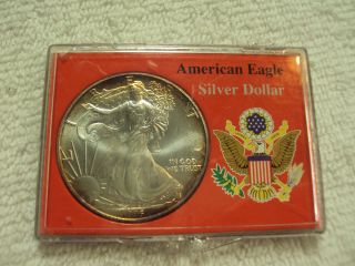 Coinhunters - 1995 American Silver Eagle - Uncirculated - Toned photo