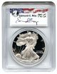 1999 - P Silver Eagle $1 Pcgs Proof 70 Dcam (edmund C.  Moy Signature) Silver photo 1