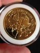 2014 24k Gold Plate Austrian Philharmonic 1 Oz Silver Coin Not A Silver Eagle Silver photo 2