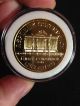 2014 24k Gold Plate Austrian Philharmonic 1 Oz Silver Coin Not A Silver Eagle Silver photo 4