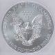 2014 American Silver Eagle Icg Ms69 S$1 1oz Silver photo 2