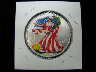 2000 American Eagle Liberty 1 Ounce Fine Silver Dollar photo