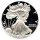 1998 - P Silver Eagle $1 Pcgs Proof 70 Dcam American Eagle Silver Dollar Ase Silver photo 2