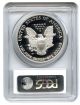 1998 - P Silver Eagle $1 Pcgs Proof 70 Dcam American Eagle Silver Dollar Ase Silver photo 1