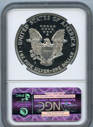 1989 S $1 (1 Oz) Silver American Eagle Ngc Pf70 Pr70 photo