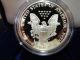 1996 - P American Silver Eagle - - Proof Coin - With - Real Coin - - - M5 Silver photo 3
