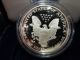 1998 - P American Silver Eagle - - Proof Coin - With - Real Coin - - - M6 Silver photo 3