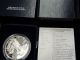2000 - P American Silver Eagle - - Proof Coin - With - Real Coin - - - M9 Silver photo 1