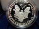 2007 - W American Silver Eagle - - Proof Coin - - - - - - - - - - - Real Coin - - - M10 Silver photo 3