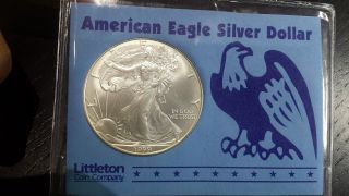 1999 American Eagle Silver Bu.  999 1 Oz. photo