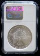 2004 American 1 Oz.  Silver Eagle Coin Ngc Ms 70 Brown Label Perfect Grade Silver photo 1