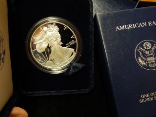 2005 - W American Eagle One Ounce Silver Proof Coin - Cameo - No Frills Posting - - - K7 photo