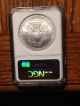 2007w Silver Eagle Ngc Ms 69 Early Release Silver photo 6